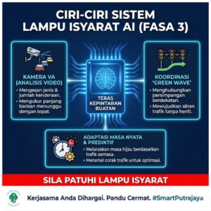 Putrajaya Kini Dalam Fasa Peralihan Ke Sistem Lampu Isyarat AI