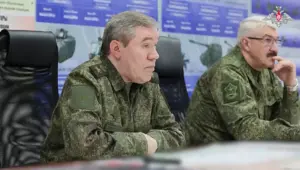 Russian military chief visits frontline troops in eastern Ukraine