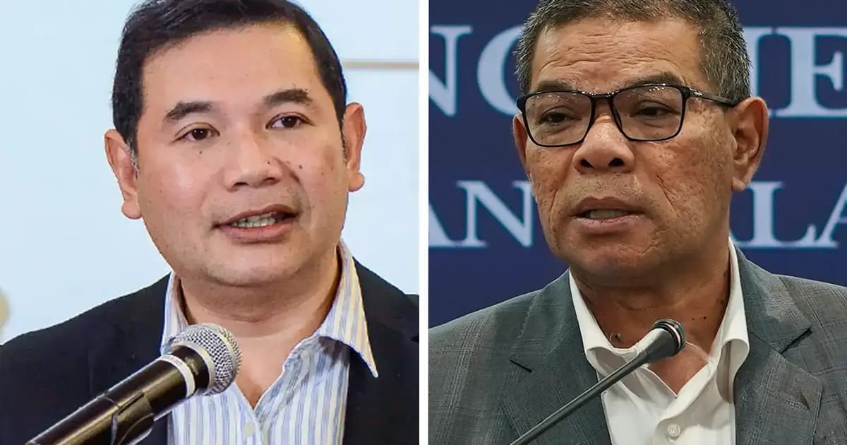 Saifuddin tells Rafizi details on his son’s attack to remain confidential