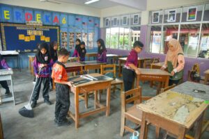 Sekolah Tengku Budriah bangkit selepas kemusnahan banjir
