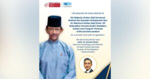 Senior IJN cardiologist part of medical team for Sultan Brunei's surgery