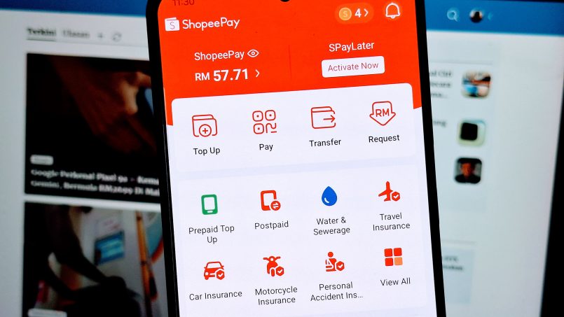 ShopeePay Kini Tingkatkan Had Dompet Sehingga RM30,000