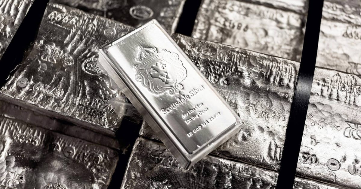 Silver hits US$100 for first time on Trump unrest
