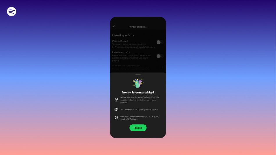 Spotify Dikemaskini Dengan Ciri Baharu ‘Listening Activity’ Dan ‘Request to Jam’