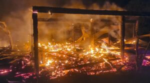 Suami isteri warga emas rentung terbakar di Kudat