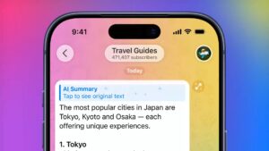 Telegram Dikemaskini Dengan Ciri Ringkasan AI