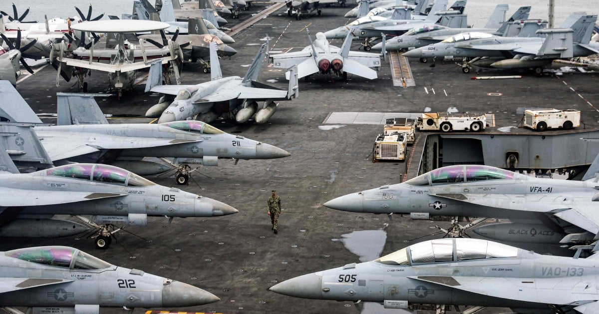 Ten US warships in Mideast as Trump threatens Iran