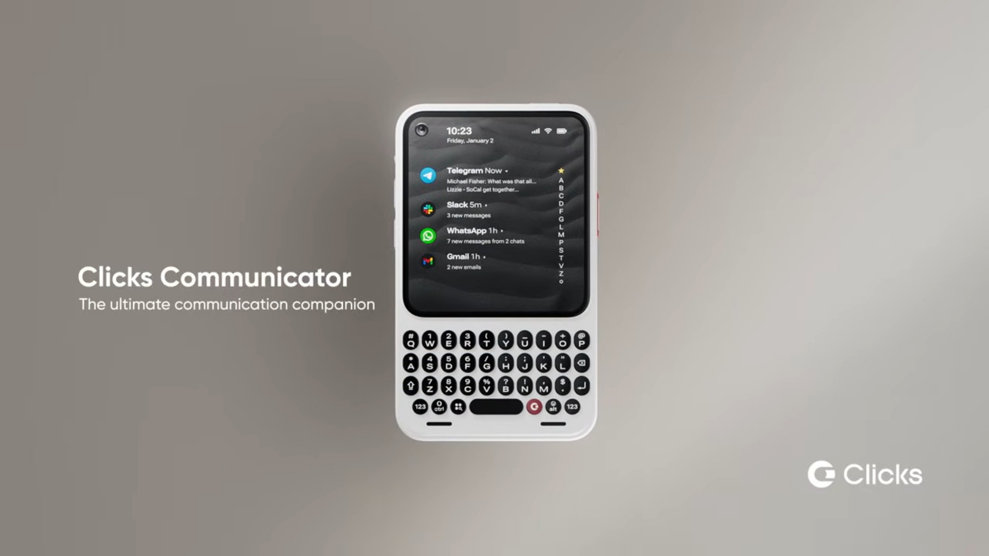 Clicks Communicator
