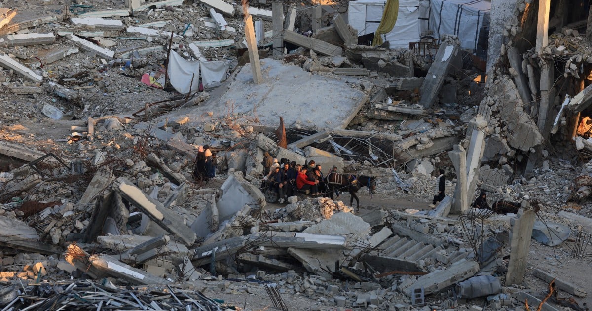 Trump names Jared, Blair, Rubio to Gaza 'board of peace'