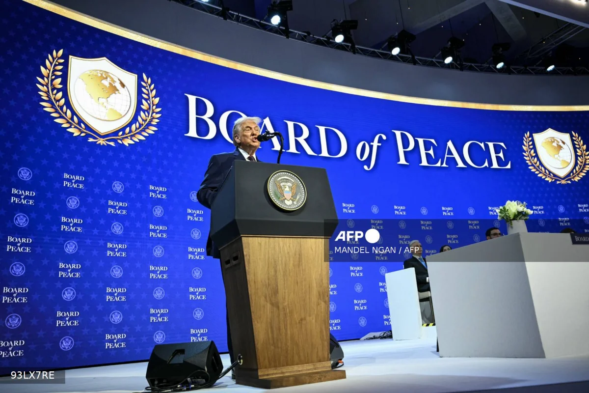 Trump to unveil 'Board of Peace' at Davos amid controversy