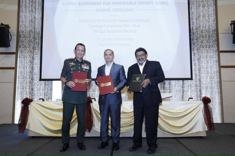 UPNM dijangka jimat RM1.3j setahun dengan projek tenaga solar
