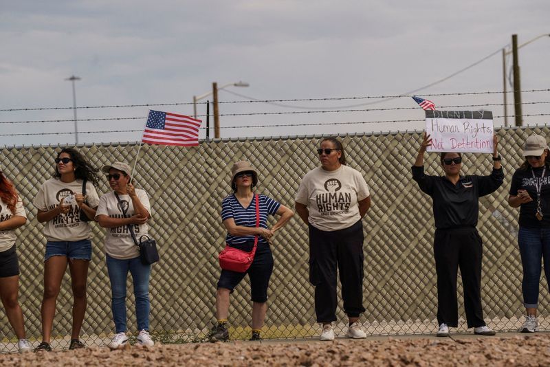 US officials provide shifting accounts of ICE detainee death in Texas military camp