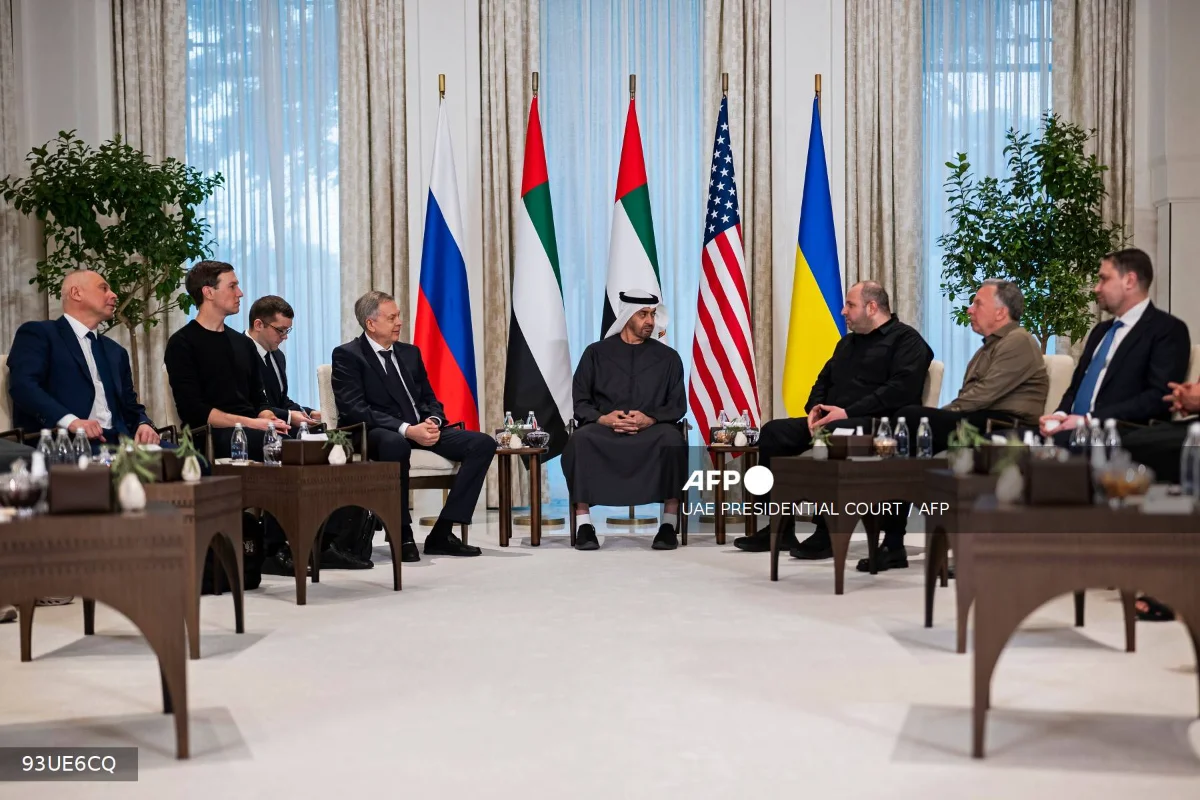 Ukraine and Russia hold direct talks in Abu Dhabi