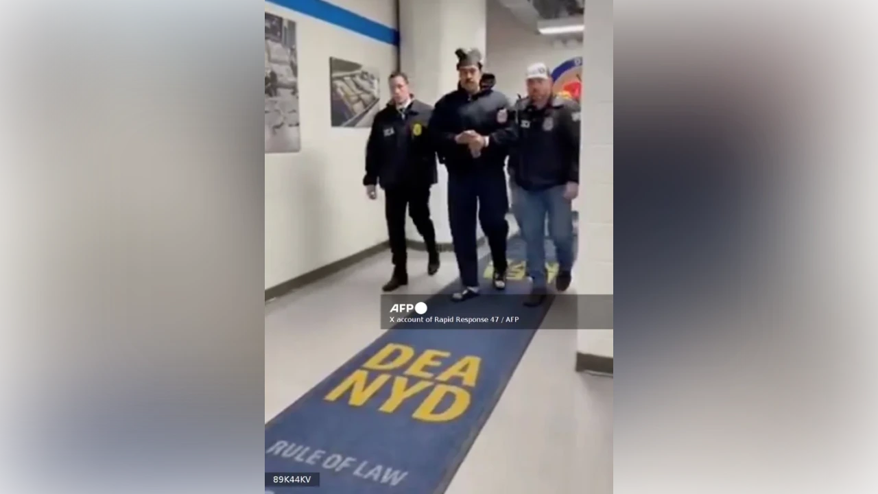 Venezuelan president Maduro jailed in New York after US military raid