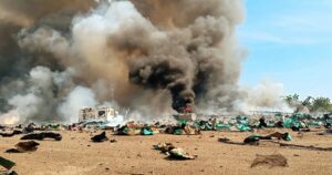 Venezuela’s capital hit by explosions, smoke seen