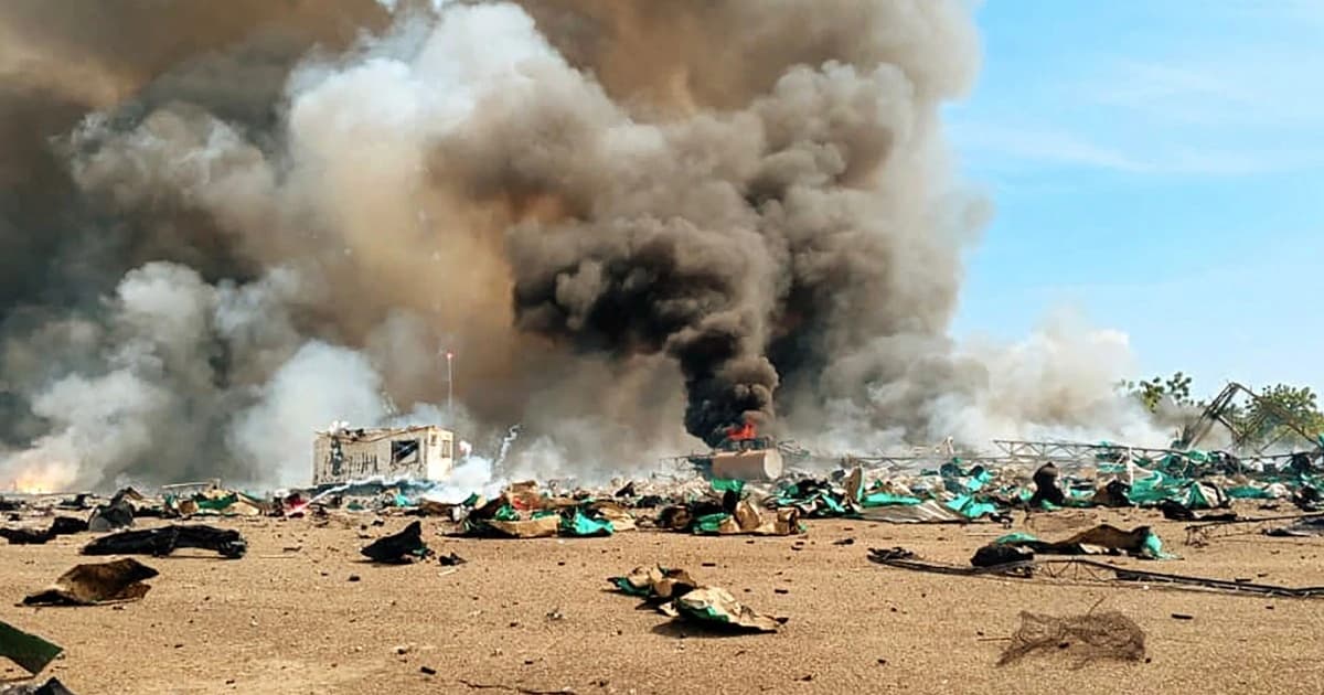 Venezuela’s capital hit by explosions, smoke seen