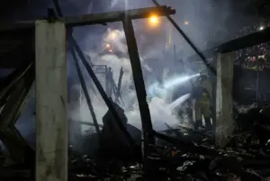 Wanita warga emas maut dalam kebakaran rumah di Kota Bharu