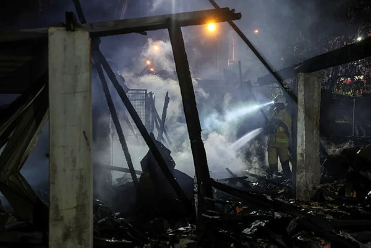 Wanita warga emas maut dalam kebakaran rumah di Kota Bharu