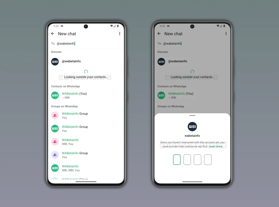WhatsApp Membangunkan Ciri ‘Username Key’ Untuk Tingkatkan Kawalan Privasi