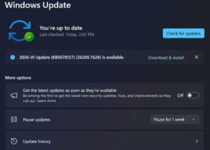 Windows 11 Menerima Satu Lagi Kemaskini Tidak Dirancang Kerana Pelbagai Isu