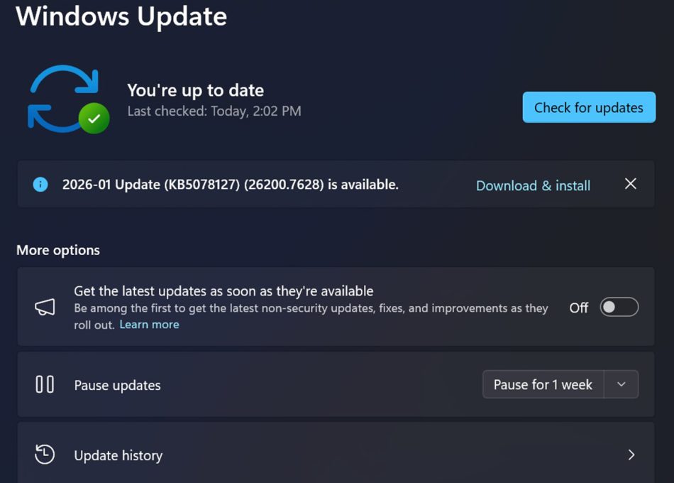 Windows 11 Menerima Satu Lagi Kemaskini Tidak Dirancang Kerana Pelbagai Isu