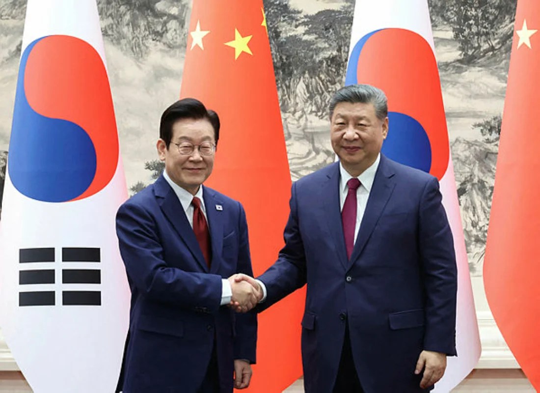 Xi urges South Korea to make 'right choices' amid global turbulence