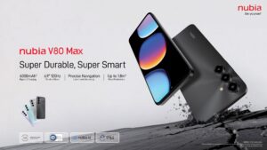 nubia V80 Max Now Available In Malaysia