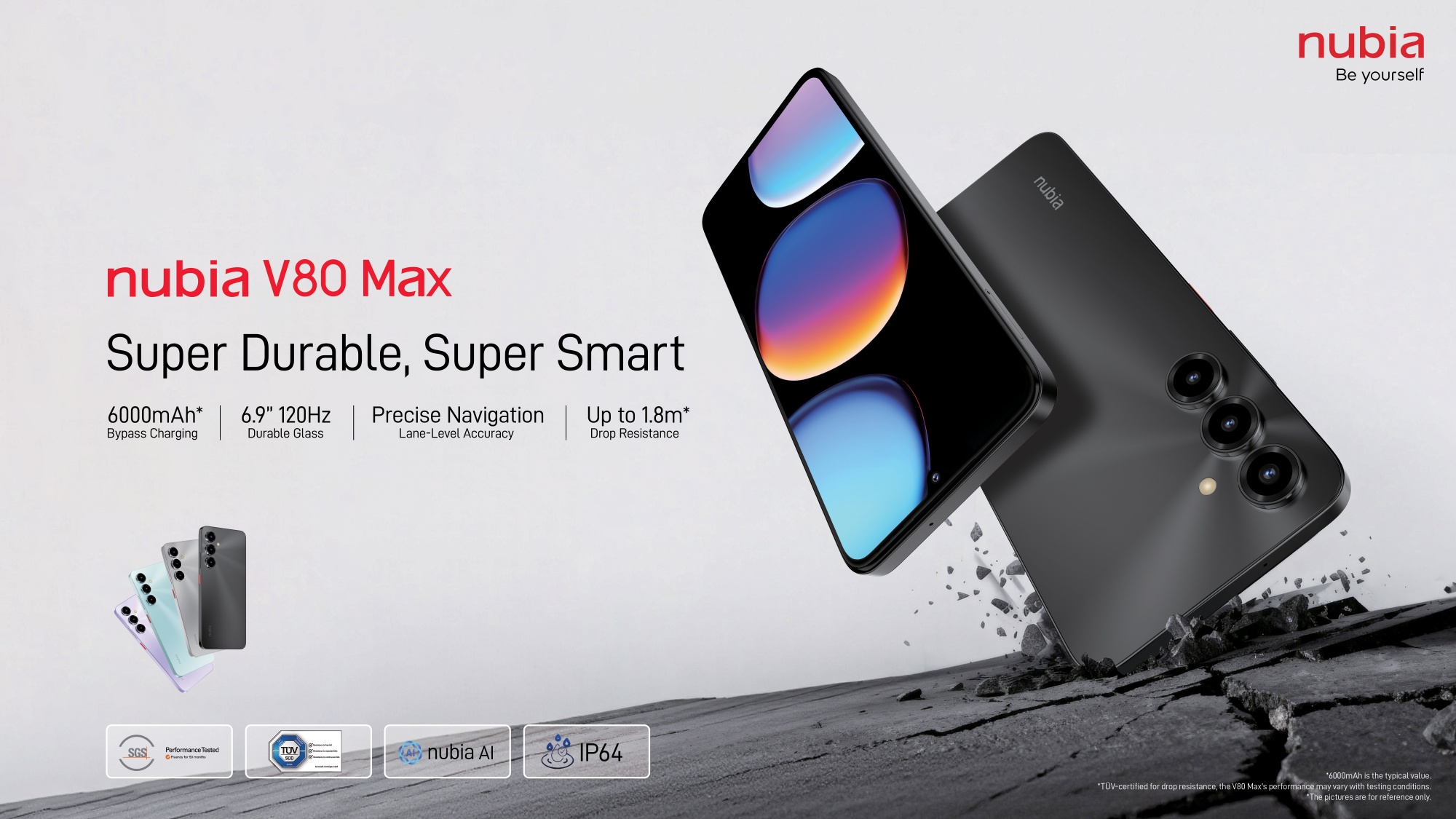 nubia V80 Max Now Available In Malaysia