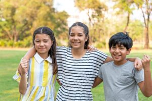 ‘I can touch the grass’