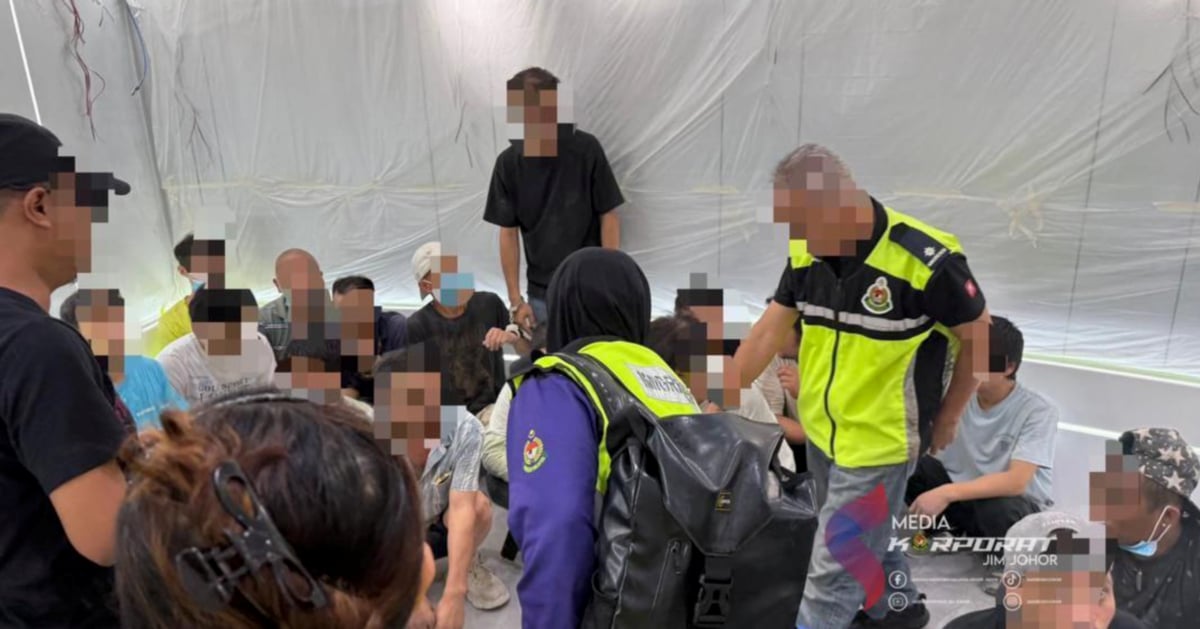 20 undocumented migrants from China and Myanmar detained in Johor