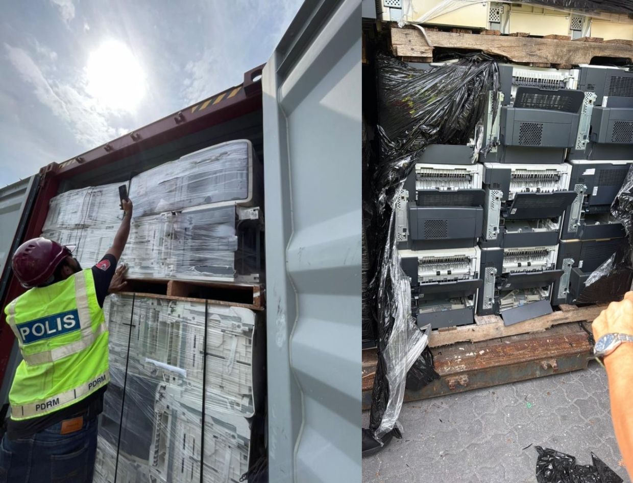 AKPS seizes seven containers of e-waste, scheduled waste in Port Klang