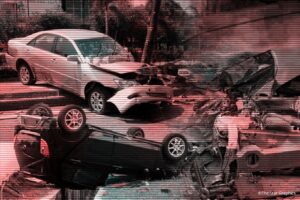 Fatal impact, four-wheel drive crashes into trailer