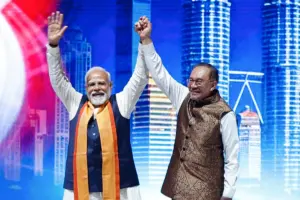 India's Modi arrives in Malaysia for official visit