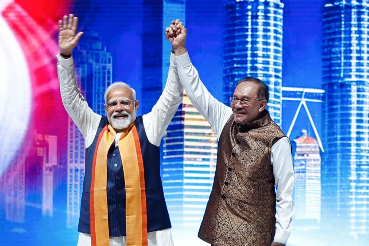 India's Modi arrives in Malaysia for official visit