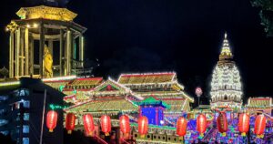 Kek Lok Si lights up with 10,000 lanterns to usher in Year of the Horse