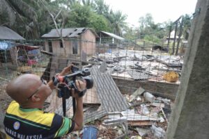 Penduduk tidak sangka rumah tinggal ada penghuni