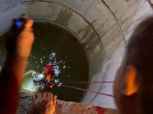 Teen pillion rider killed after motorcycle crashes into 10m-sewer pit