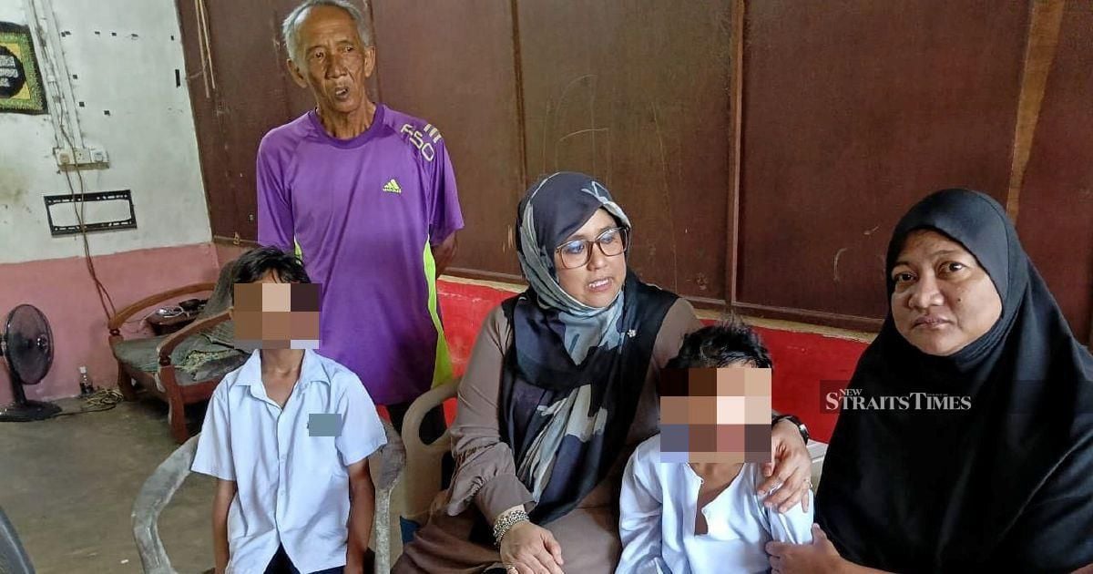 Elderly man stays strong caring for stroke-stricken wife, two children