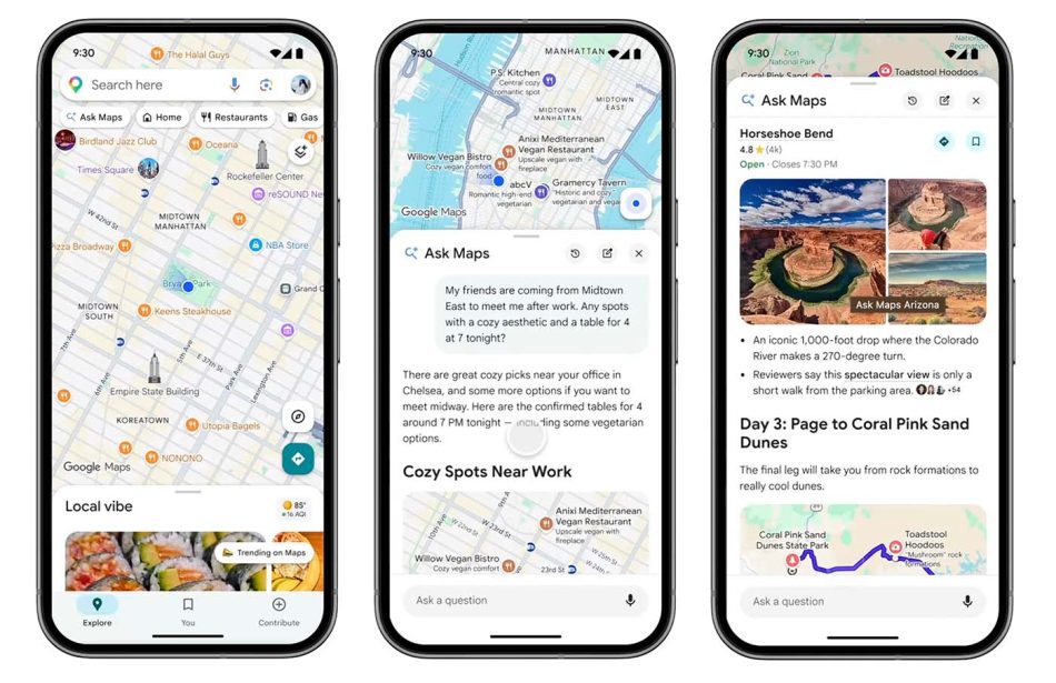 Google Maps Dikemaskini Dengan Ask Maps dan Visualisasi Navigasi Lebih Realistik