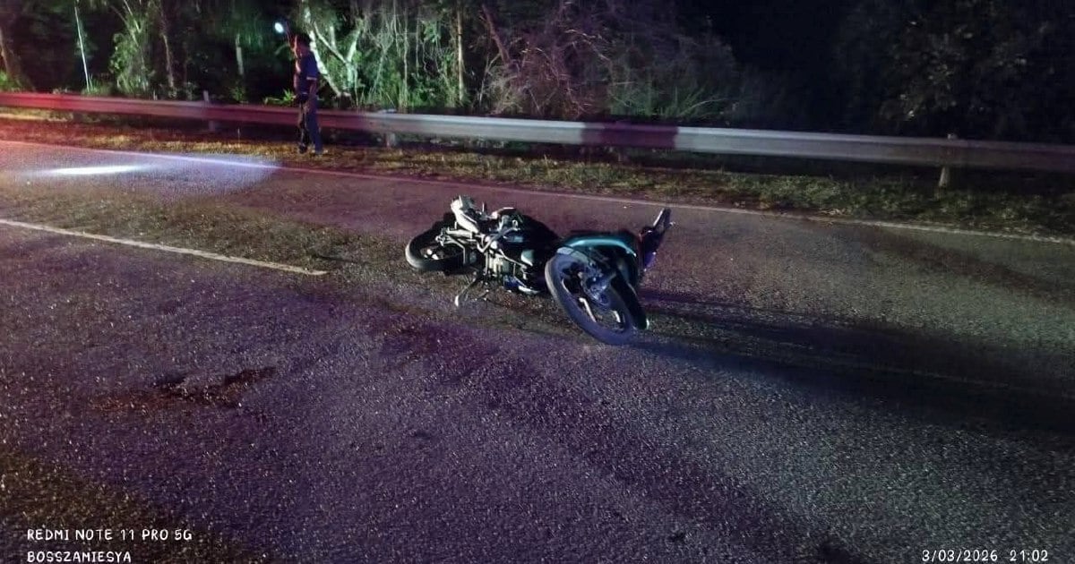 Man dies in motorcycle-lorry crash in Baling