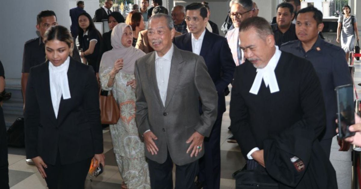 Muhyiddin becomes second PM to sit in dock over corruption charges