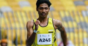 Azeem equals own national 100m record in US regional championships