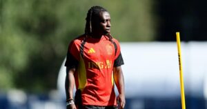 Doku out of Belgium's World Cup match against Iran with illness