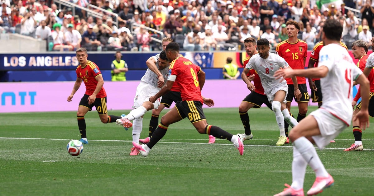 Iran leave note of thanks in LA locker room after draw with Belgium