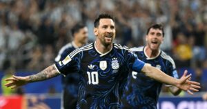 Messi becomes first player to score in seven consecutive World Cup matches