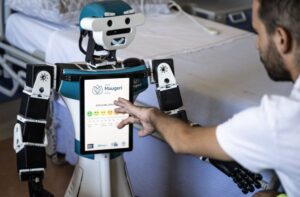 ‘Alter-Ego’ si robot penjaga di hospital Itali