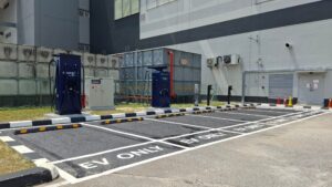 ChargEV turns on EV Chargers at Aeon Mall Ipoh Station 18