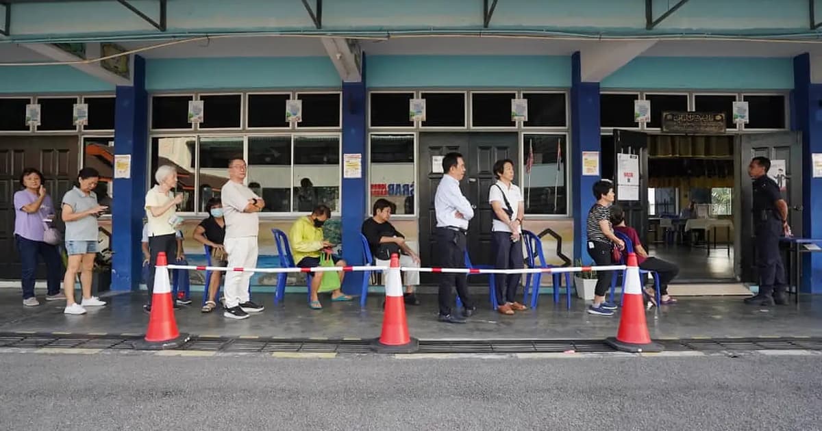 First-time voters leave KL at 2am to queue before dawn to vote