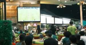 Goals and penalties over teh tarik and roti canai