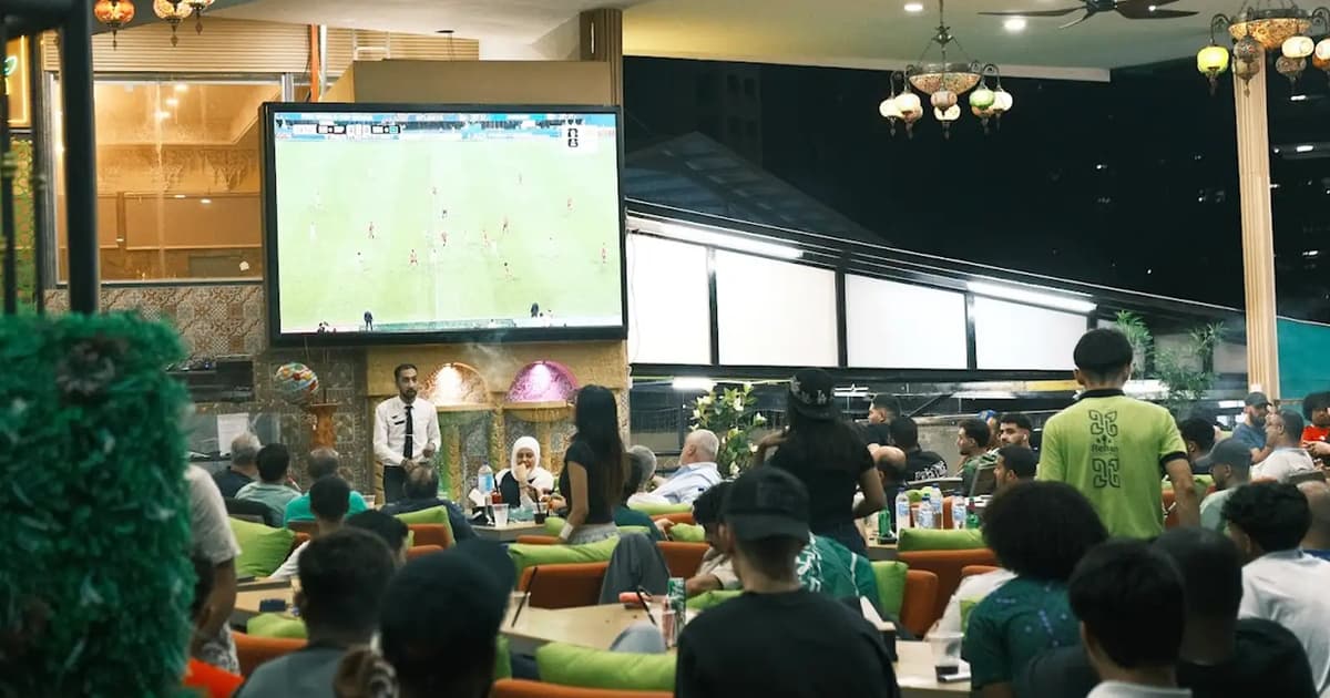 Goals and penalties over teh tarik and roti canai